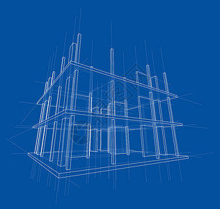 细节描述图正在建造的房子的绘图 韦克托文档建筑师草图构造房间3d建筑学计算机工程原理图设计图片