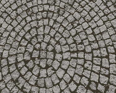 黑色鹅卵石石头路面背景材料花岗岩街道人行道岩石地面城市正方形大街建筑学设计图片
