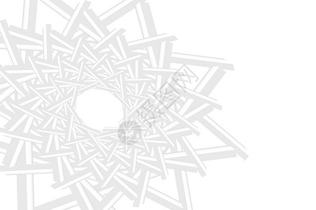 形成多 sta 的白色图案空间摘要草图圆形建筑学水晶绘画插图灰色数字阴影多边形设计图片