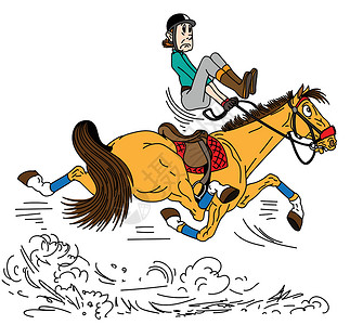 腊猪蹄卡通小跑马设计图片