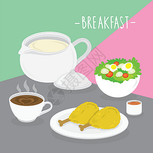 牛奶锅食物餐早餐乳制品吃喝菜单餐厅 Vecto信息营养牛奶蔬菜美食健康饮食糖类油炸养分设计图片