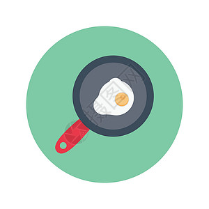 煎蛋卷蛋浆健康菜单午餐餐厅早餐烹饪香蕉插图胡椒图标设计图片