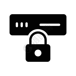 圆柱锁私有的数据中心驾驶磁盘网络插图网站硬盘电脑贮存安全设计图片