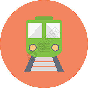 铁路公路运输团体旅行插图电车车站汽车过境白色机车图片