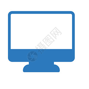 LCD 液晶屏幕桌面互联网插图监视器视频电子展示技术商业设计图片