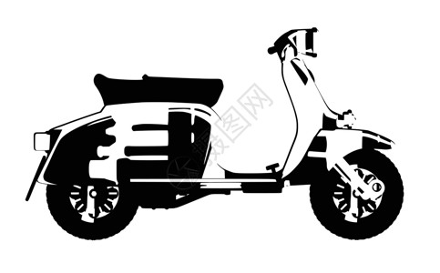 60s 摩托摩托车艺术模组艺术品卡通片自行车绘画运输图片
