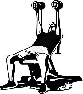 杠铃深蹲举着杠铃的男人在 gy 做深蹲运动身体壁球活动草图运动员竞赛动机福利举重设计图片