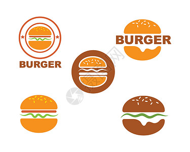 少吃零食汉堡图标矢量图设计插图咖啡店午餐食物洋葱菜单餐厅面包零食油炸设计图片