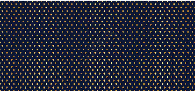 米茨瓦深蓝色背景奢华风格的金点无缝图案设计图片