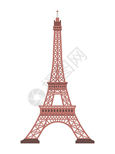 塔沃罗国家公园埃菲尔铁塔法国巴黎世界著名建筑矢量图国家首都地标公园旅行金属旅游插图历史性游客设计图片