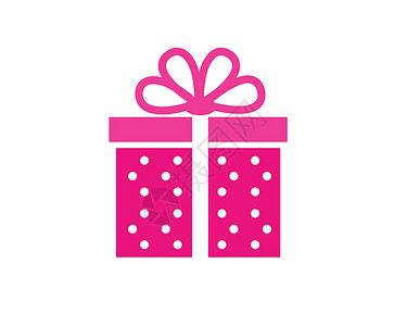 矢量礼品盒礼品盒标志矢量 ico纪念日展示问候语生日丝带插图购物装饰假期盒子设计图片