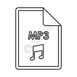 MP3 音频文件扩展设计图片