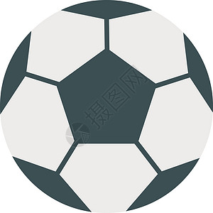 荷兰足球平面样式中的足球图标运动玩家闲暇沥青皮革冠军锦标赛游戏惩罚娱乐设计图片