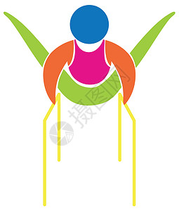 体操双杠双杠体操 ico设计图片