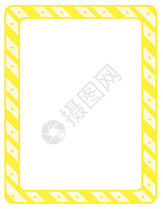 空斜条纹框架横幅模板卡片边界艺术品海报对角线空白指示牌卡通片黄色艺术背景图片
