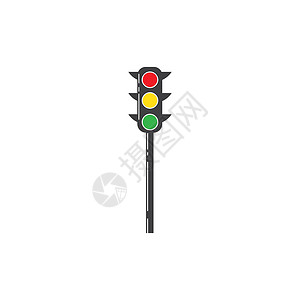 信号向量交通灯矢量图设计设计图片