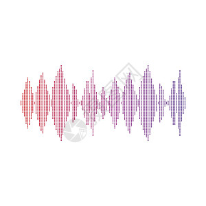 激光打标音频技术音乐声波矢量 ico嗓音脉冲体积激光振动收音机均衡器海浪插图电子设计图片