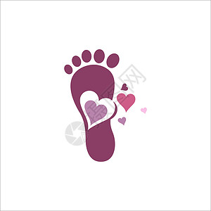 一双女士凉鞋足部护理标志模板矢量图标它制作图案温泉按摩病学反射赤脚沙龙治疗女士身体女孩设计图片