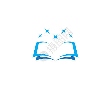 教育书籍标志模板插图大学书店办公室学习知识图书馆学生学校字典背景图片