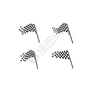 F1赛旗赛旗图标简单设计赛旗日志精加工网络汽车越野驾驶发动机摩托车赛车摩托标识设计图片