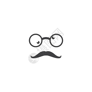 鼻子设计素材戴眼镜的脸胡子派对鼻子马戏团娱乐喜剧演员极客笨蛋喜剧乐趣设计图片