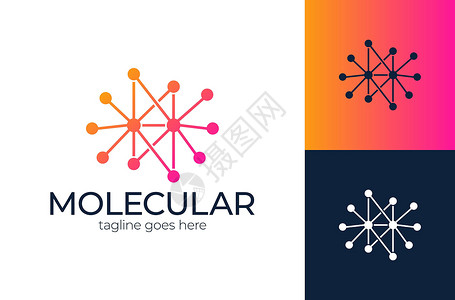 像素向量像素技术标志设计概念向量 网络互联网标志符号插图公司生物实验室标识研究药品圆圈化学商业设计图片