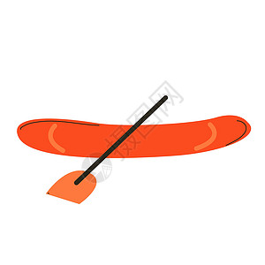 小艇带桨的充气橡皮艇设计图片
