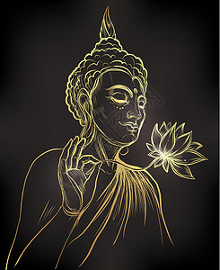 印度教寺庙以白色隔绝的矢量插图 手画 雕像 古典绘画 印度文 佛教 精神原教旨艺术宗教冥想素描雕塑佛陀沉思上帝眼睛咒语设计图片