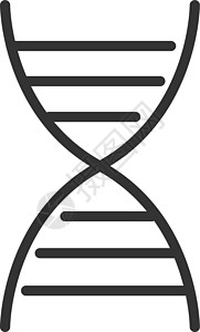 DNA 遗传螺旋符号 基因组徽标背景图片