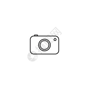 白色相机素材相机镜头 ico摄影师光圈镜片闪光框架白色视频插图光学网络设计图片