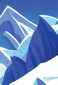 高北土楼冬季山区风雪和雪雪旅游冰川公园晴天环境滑雪爬坡风景蓝色假期设计图片