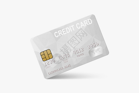 视角名片样机矢量 3d 逼真的白色信用卡隔离 用于样机 品牌的塑料信用卡或借记卡设计模板 信用卡付款概念 正视图交易现金服务插图信用债务近场设计图片