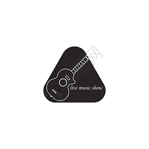 吉他标志低音歌曲木头音乐家音乐脖子旋律岩石音乐会乐队设计图片