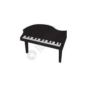 昵图钢琴素材钢琴图标矢量设计图片