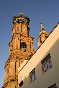 瓜达卢佩圣母大教堂瓜达卢佩大教堂圣母 巴亚尔塔港 天主教的 墨西哥 教会背景