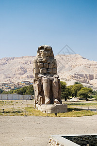 曼农大礼 世界 建筑学 石头 埃及 非洲 古老的 庞大 象形文字背景图片