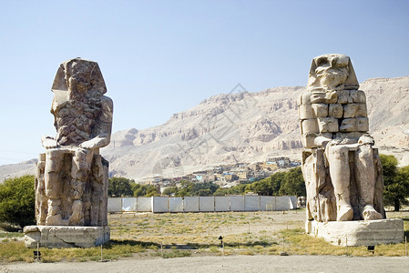 曼农大礼 博物馆 假期 雕塑 老的 岩石 尼罗河 文明背景图片