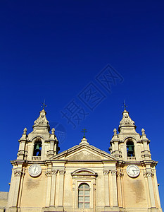 马耳他大教堂背景图片