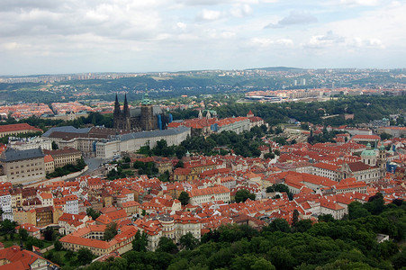 旧布拉格背景图片