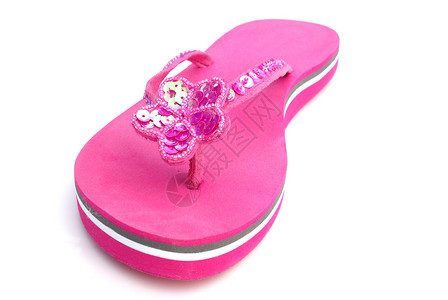 夏季鞋鞋 旅行 晴天 凉鞋 珠子 粉色的 鞋类 太阳背景图片