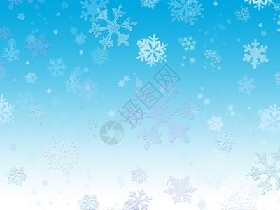 冬季雪花 薄片 假期 季节 坠落 寒冷的 插图背景图片