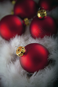 圣诞节装饰品 圣诞装饰 球 假期 设计元素背景图片