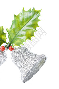 圣诞节装饰品 树 季节性的 球 假期 钟声 钟背景图片