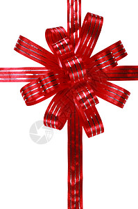 红弓和丝带 礼物 白色的 覆盖 漂亮的 展示 圣诞假期背景图片