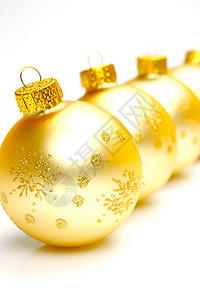 圣诞礼服 假期 金子 树 喜庆的 装饰品背景图片