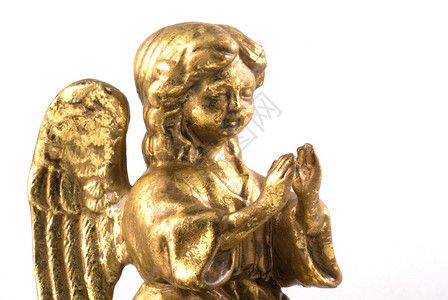 黄金天使背景图片