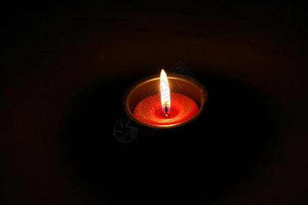 蜡烛灯 教会 假期 希望 孤独的 黑暗的 独自的 烛光背景图片