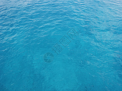 清蓝大洋水梅尔汉特高清图片