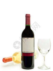 白酒和红酒 加葡萄酒杯; 液体 水晶 酒吧背景图片