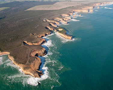 使徒岛澳大利亚的十二个使者 悬崖 海景 热带 天空 天堂背景